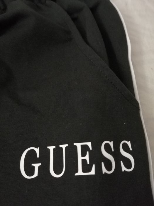 NOWE damskie spodnie dresowe Guess dres gg dresy czarne M 38