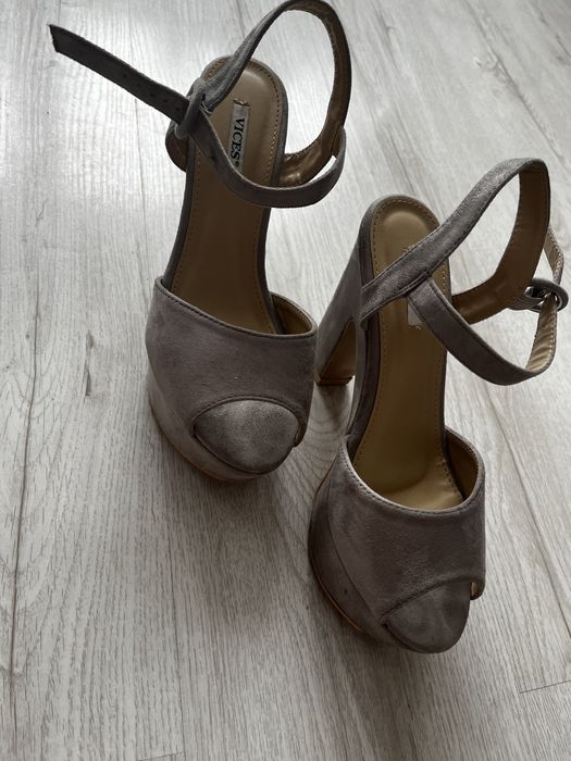 Buty na obcasie sandały damskie rozm 38
