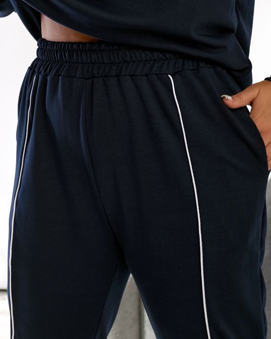 Жіночий демісезоний трикотажний спортивний костюм кофта худі штани