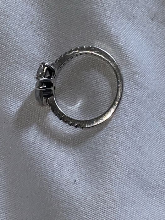 Anel dois coracao pandora