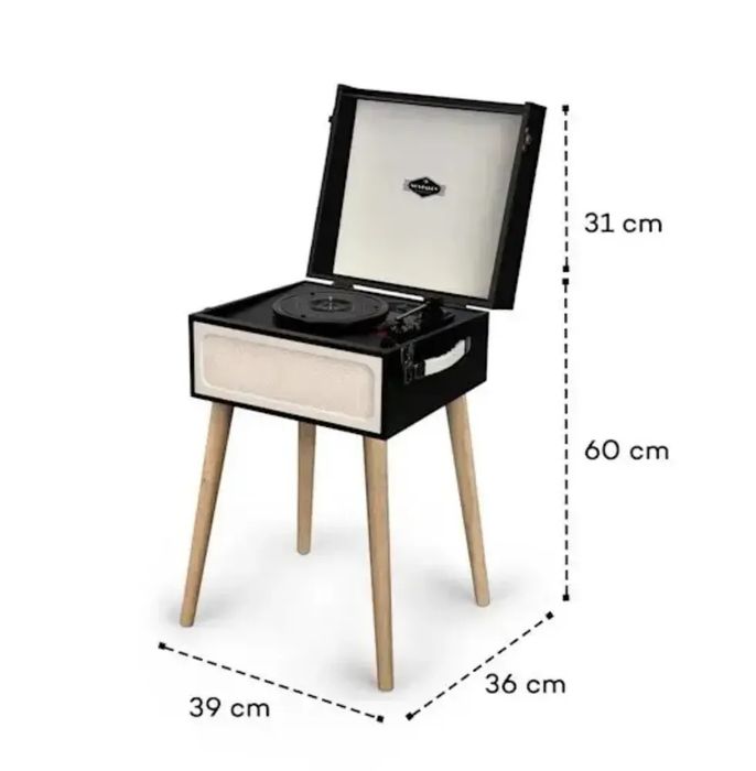 Програвач вінілу Auna Sarah Ann, BT, USB, SD