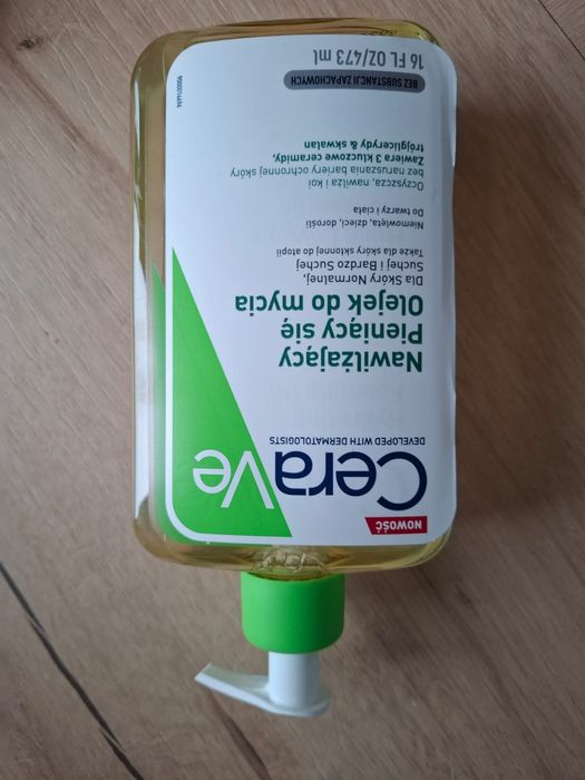 Olejek cerave do mycia