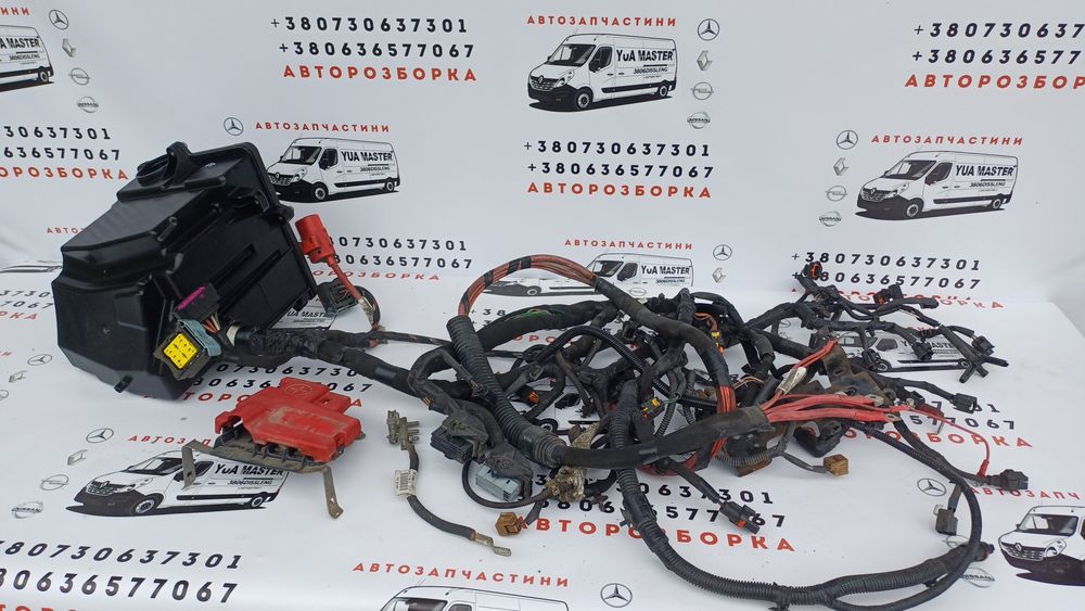 Проводка двигуна  ,коса двигуна  , проводка наРено мастер3 Renault Master III 
Opel Movano 
Nissan NV400