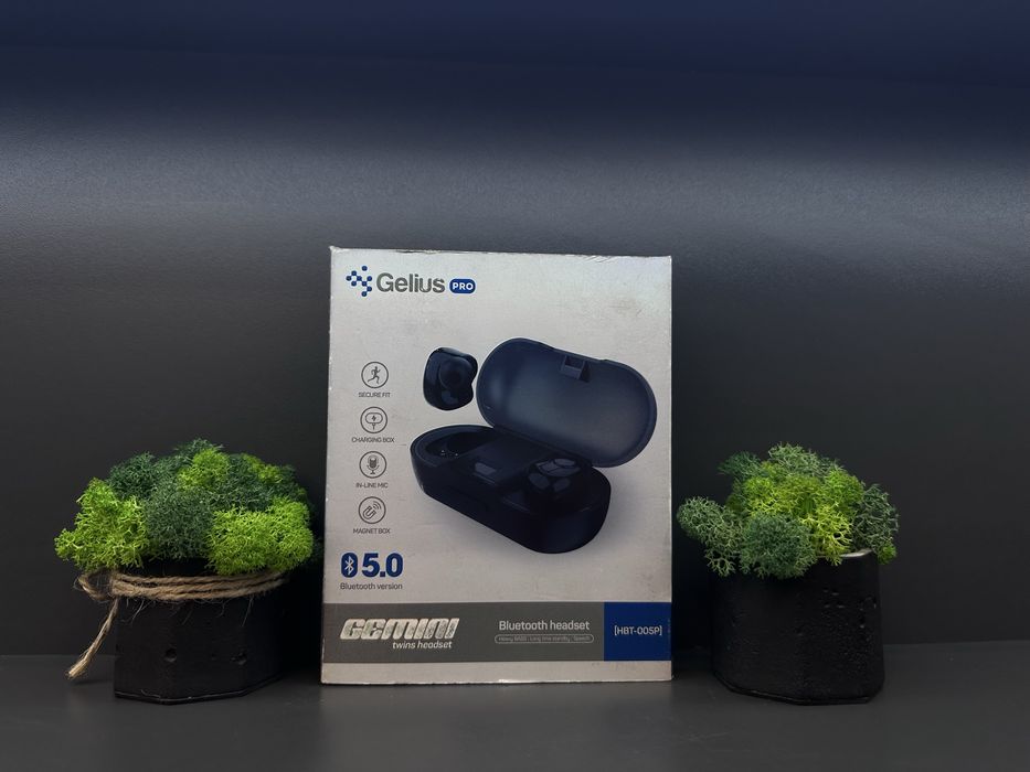 Gelius Pro HBT-005P — Потужний звук та до 40 годин музики