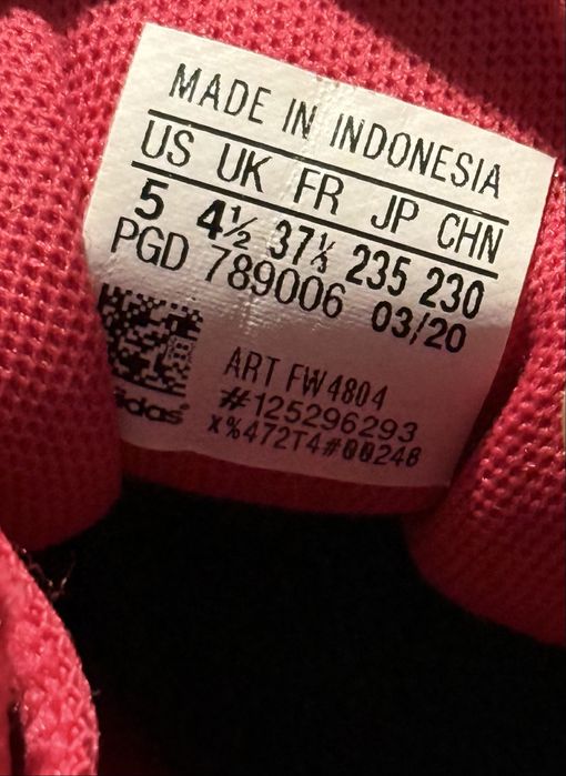 Кросівки Adidas Runfalcon, розміри 37,5; 38, Оригінал!