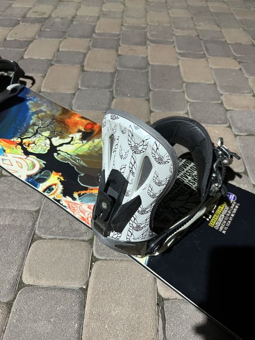 Американський сноуборд Lib Tech 164.5 крепи Santa Cruz, Libtech Banana