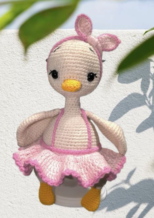 Amigurumi kaczuszka na szydełku