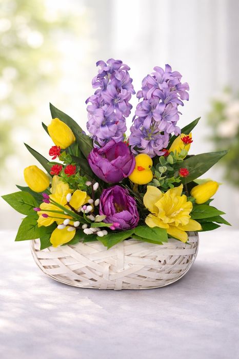 Piękny wiosenny stroik