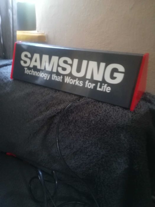 Neon reklama świetlna Samsung nowa cena od 03.10