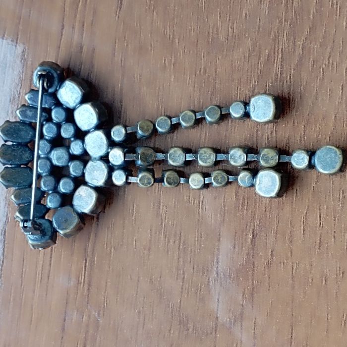 Брошь с подвесками времён СССР