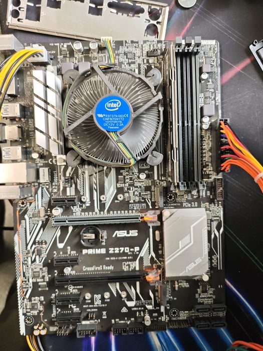 Комплект Материнская плата z270-p ,ОЗУ 4гб , G4400