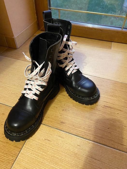 Берці шкіряні, взуття унісекс.