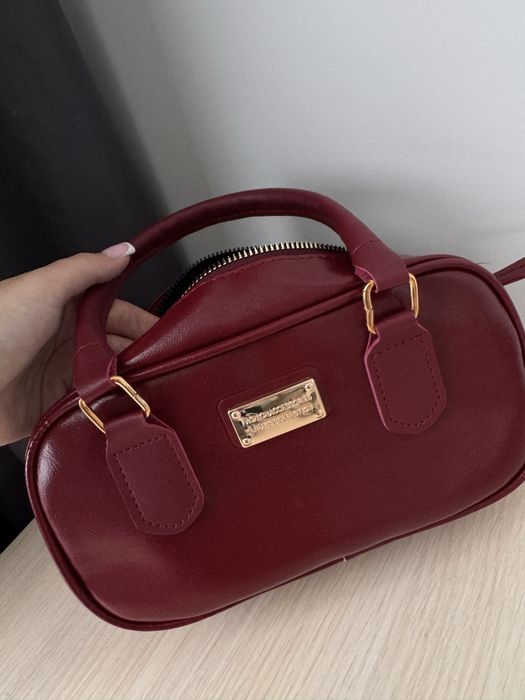 Сумка  бордова якісна