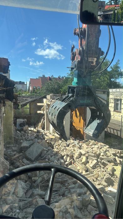 Wyburzenia i rozbiórki wywóz gruzu ziemi utwardzanie dróg prace ziemne