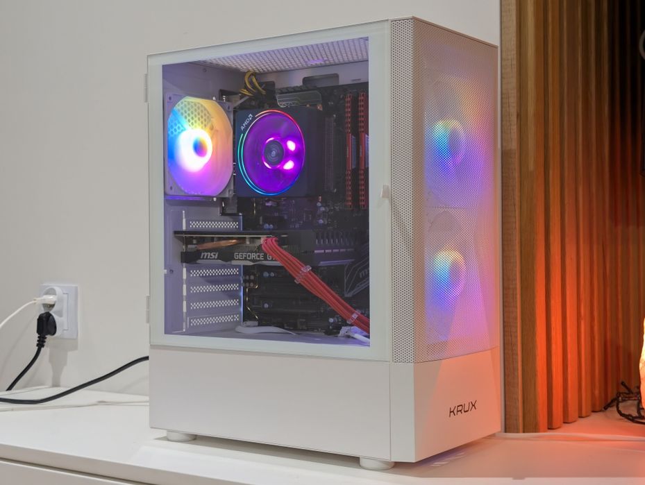 Komputer gamingowy ryzen 7 2700x, GTX 1660ti, 16gb ddr4, SSD