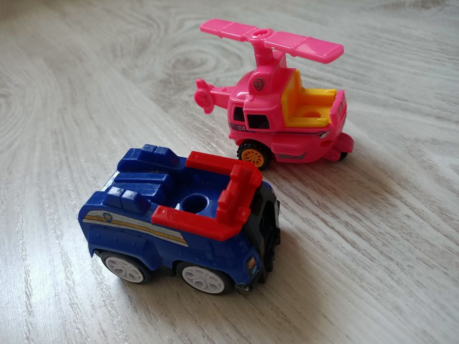 Pojazdy psi patrol, tomek i przyjaciele