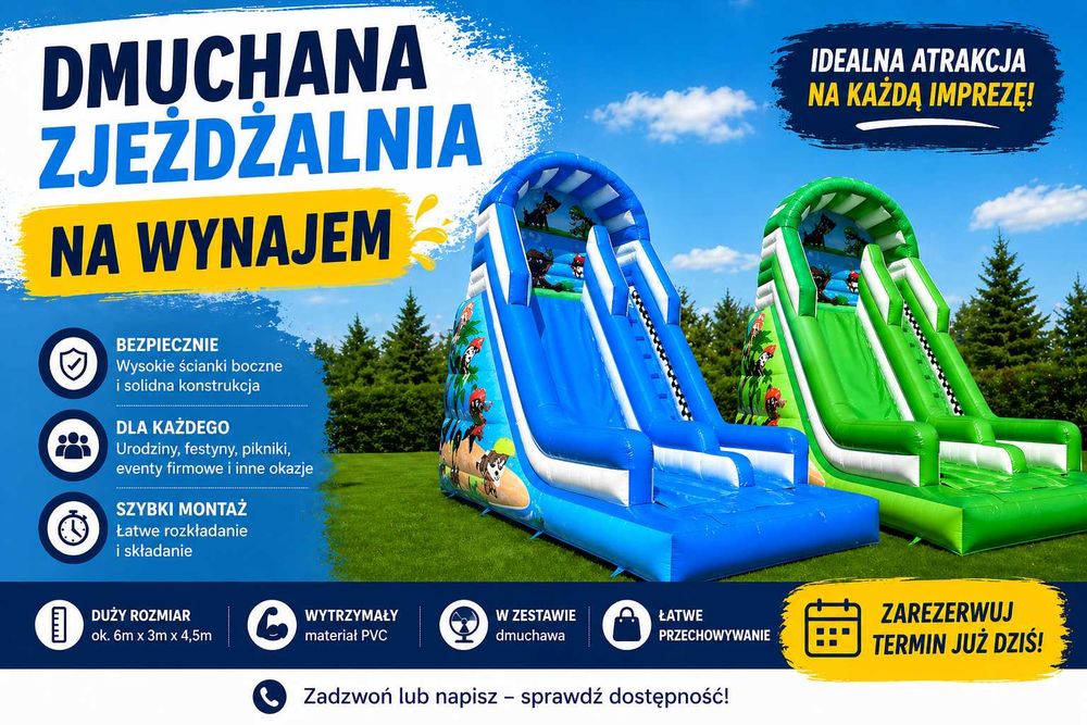 Wynajem dmuchańców LUBLIN