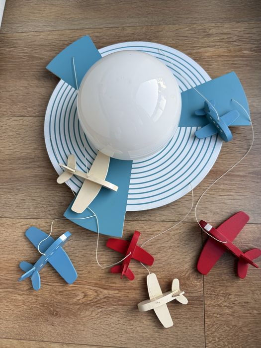 Lampa plafon do pokoju dla chłopca dziecka