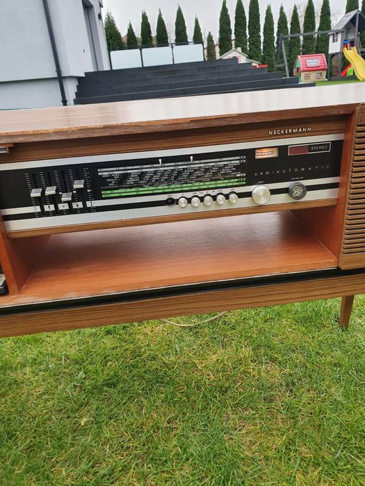 Radio szafka gramofon Neckermann