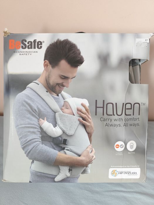 Nosidło BeSafe Have różowe