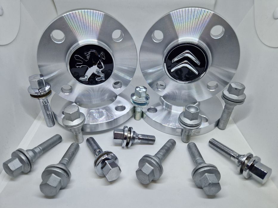 Проставки алюмінієві Citroen/Peugeot 4×108 65.1 Пежо/Сітроєн 15/20мм