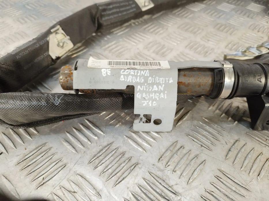 CORTINA AIRBAG DIREITA 985P0JD00A 985P0JD00A NISSAN QASHQAI / QASHQAI