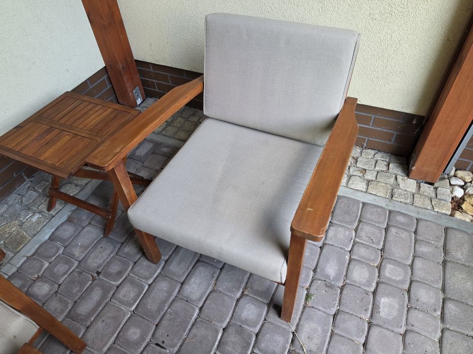 Zestaw mebli ogrodowych akacja lite drewno akacjowe meble ogrodowe