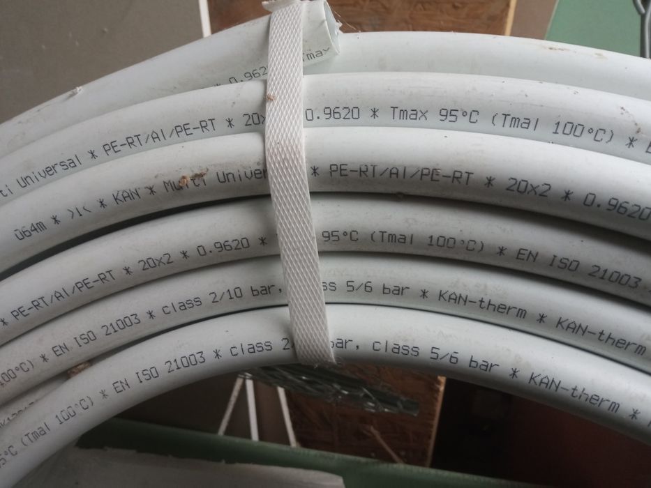 KAN-THERM RURA wielowarstwowa PERT/AL/PERT rura fi 20mm 20x2 ALUPEX -