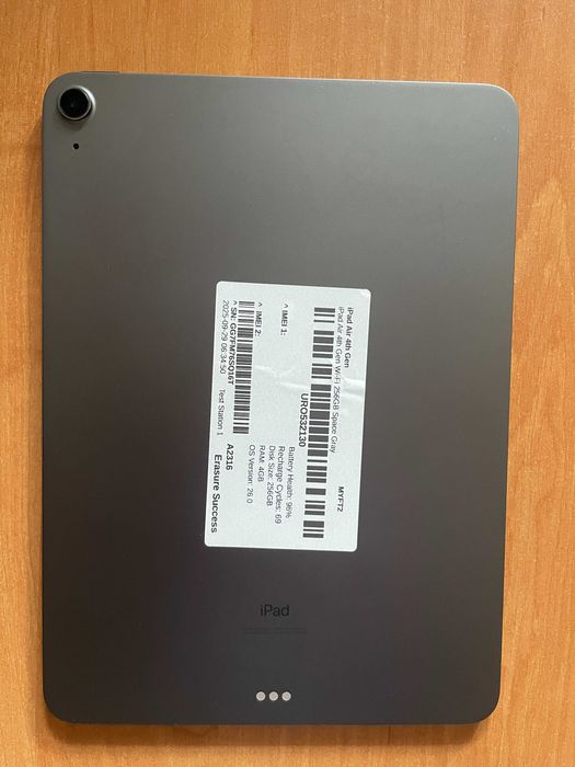 IPad Air 4. Wi-Fi. 256GB. Батарея 96%.