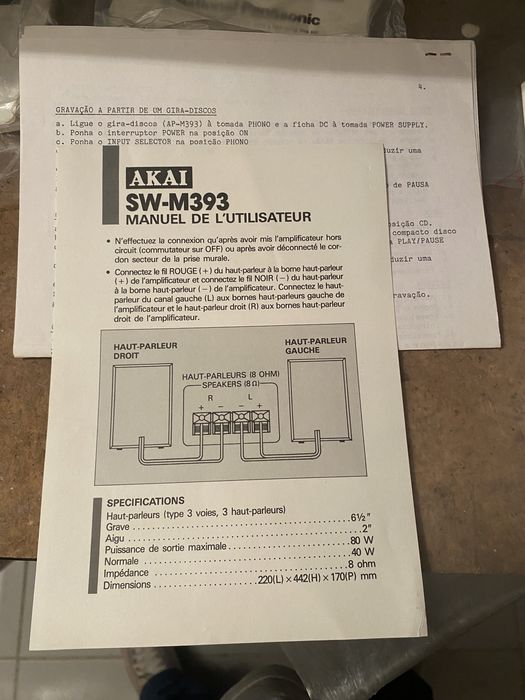 Akai M393 Midi Completa