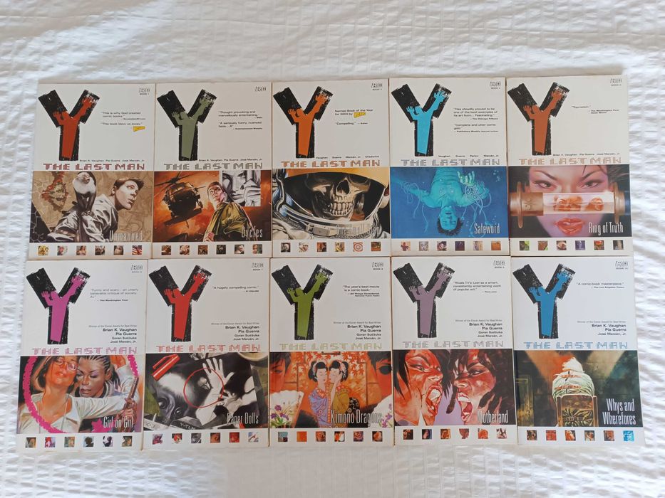 Y The Last Man - Coleção BD Completa