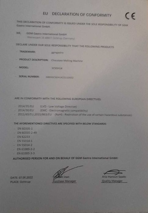 Máquina derreter chocolate em barra