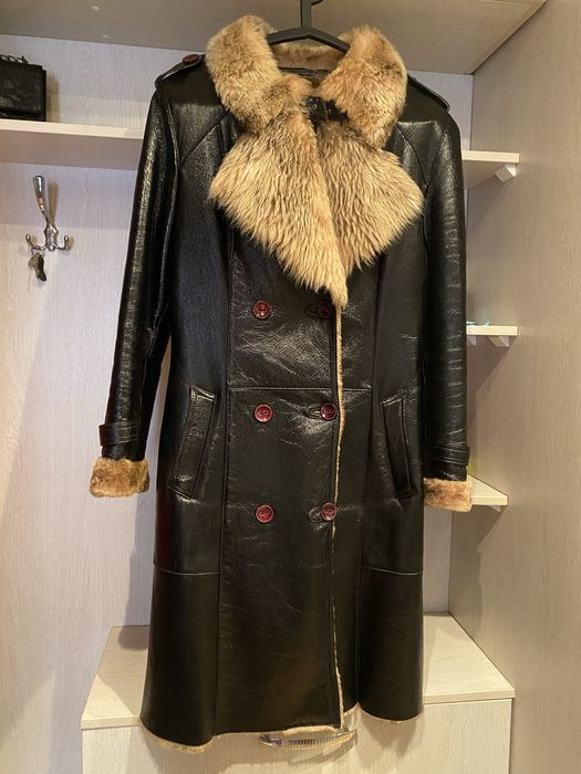 Дублёнка лаковая натуральная Marco Polo