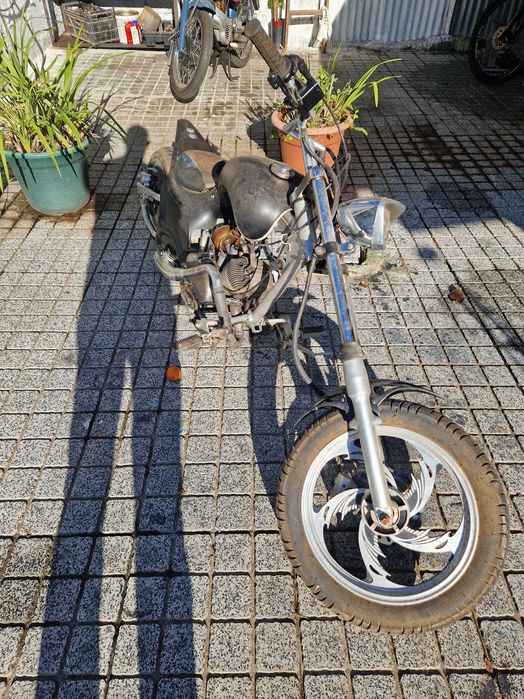 Chopper de motor zundapp