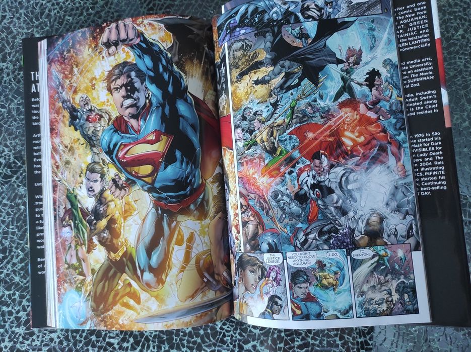 Justice League Vol. 3 Throne of Atlantis Geoff Johns & Ivan Reis Dc Comics Banda desenhada