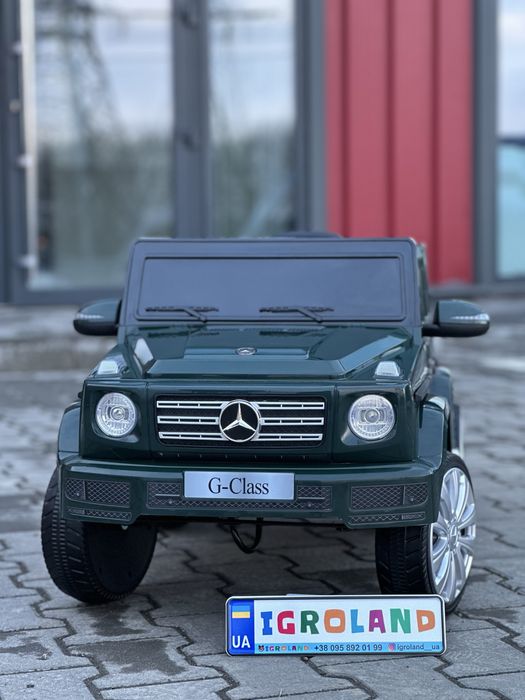 Дитячий електромобіль Mercedes G500 на акумуляторі 12V, авто для дітей