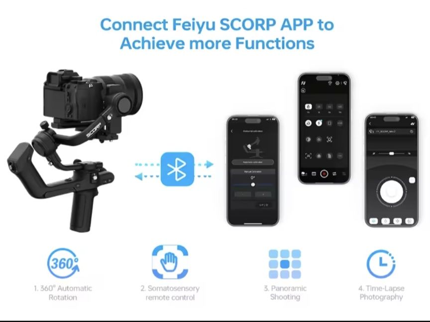 Стабілізатор FeiyuTech SCORP 2 (покращений)| та подовжувач