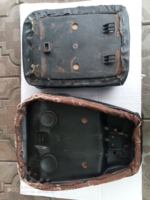 Сидіння водія пасажира переднє заднє мопед Дельта Мустанг Форте