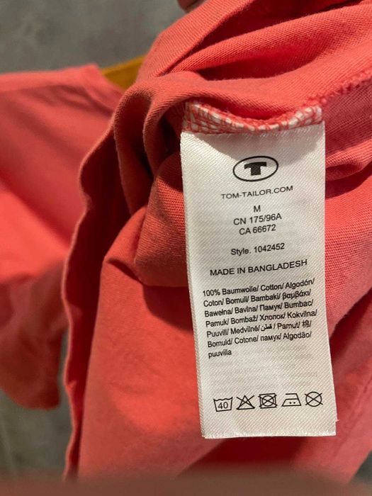 Tom Tailor Denim стильна чоловіча футболка, оригінал ,розмір М