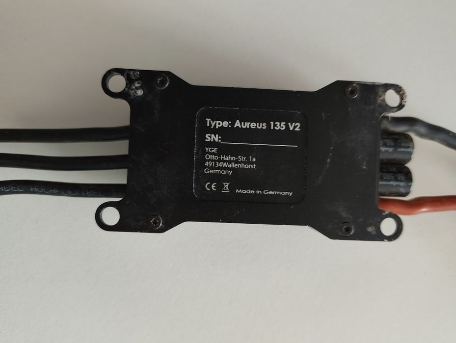 YGE Aureus 135 V2 HV 6-12S ESC