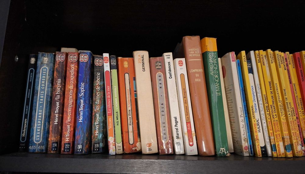 Livres de poche - Livros de bolso e outros de grandes autores franceses