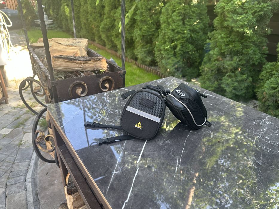 Велосумочки BBB і Topeak
