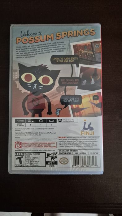Night in the Woods [SWITCH] Limited Run Games