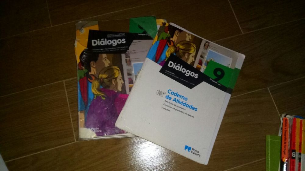 Diálogos, Manual de português 9º ano