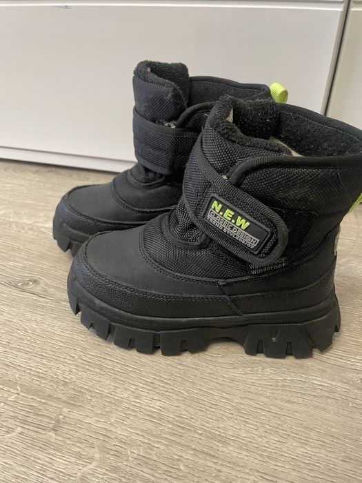 Дитяче зимове шкіряне взуття 29 розмір