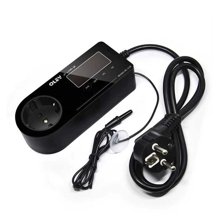 Controlador de Temperatura Digital NOVO AC-118 Terrário Répteis