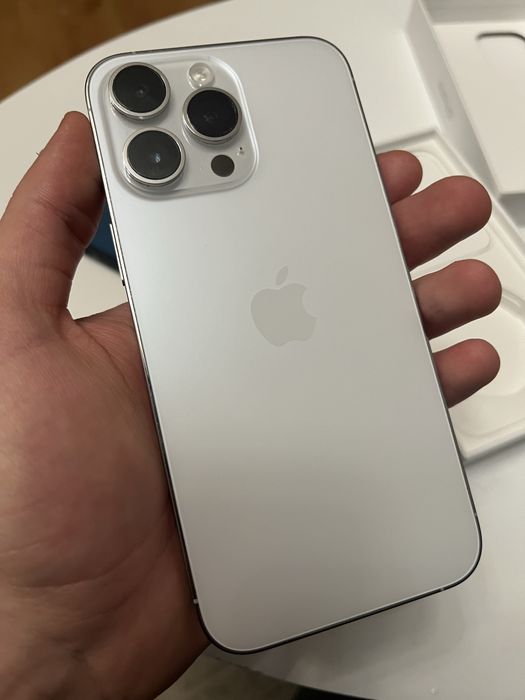 iPhone 14 Pro Max 128GB Silver 95% Kondycji Baterii Jak Nowy