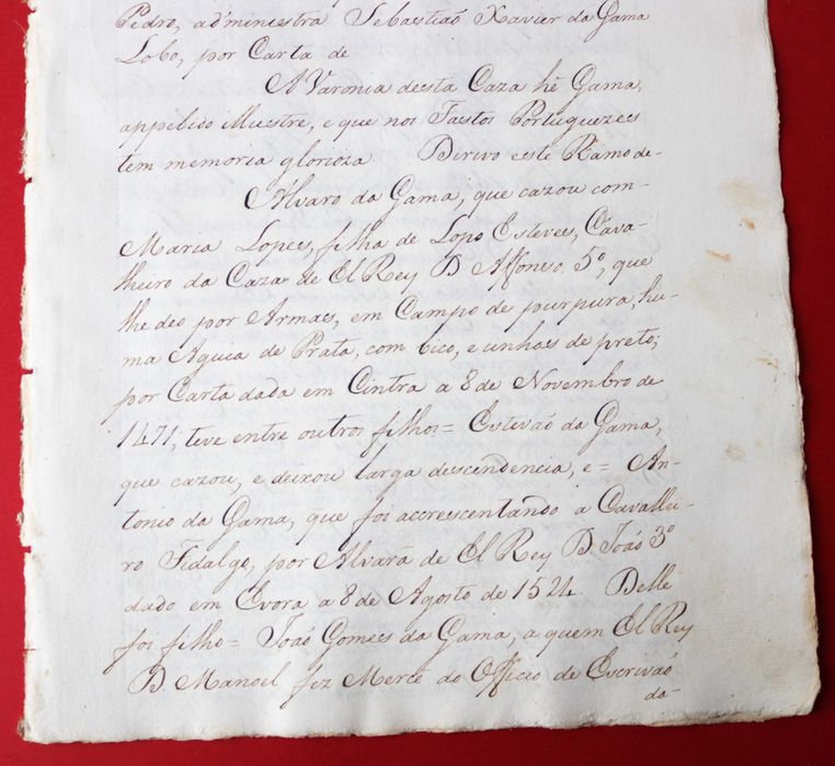 Comendadores São Pedro de Trancoso Ordem de Cristo Gama Lobo