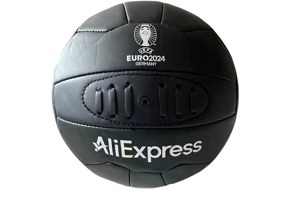 Шкіряний футбольний м'яч EURO 2024