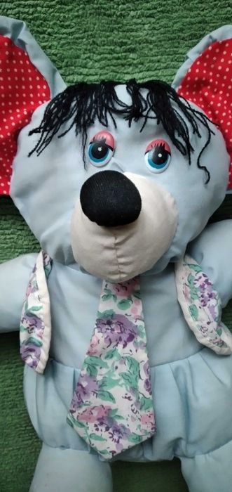 Boneco rato de tecido